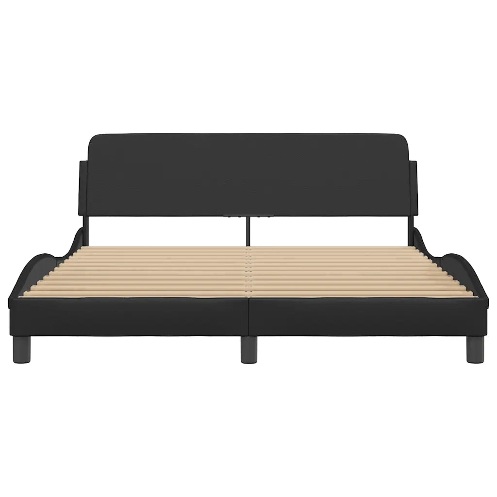 Giroletto Dover Nero 152x203 cm in Similpelle 373294