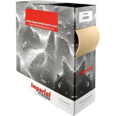 CARTA ABRASIVA PRETAGLIATA ICARS/S IMPERIAL  LATTICE/OSSIDO ALLUM MM 115X140 GRANA 220 MT 25