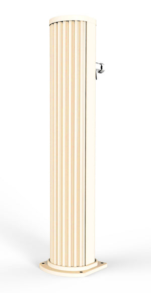 Fontana Lavapiedi da Giardino con Rubinetto Temporizzato Arkema Jolly Champagne Bronze