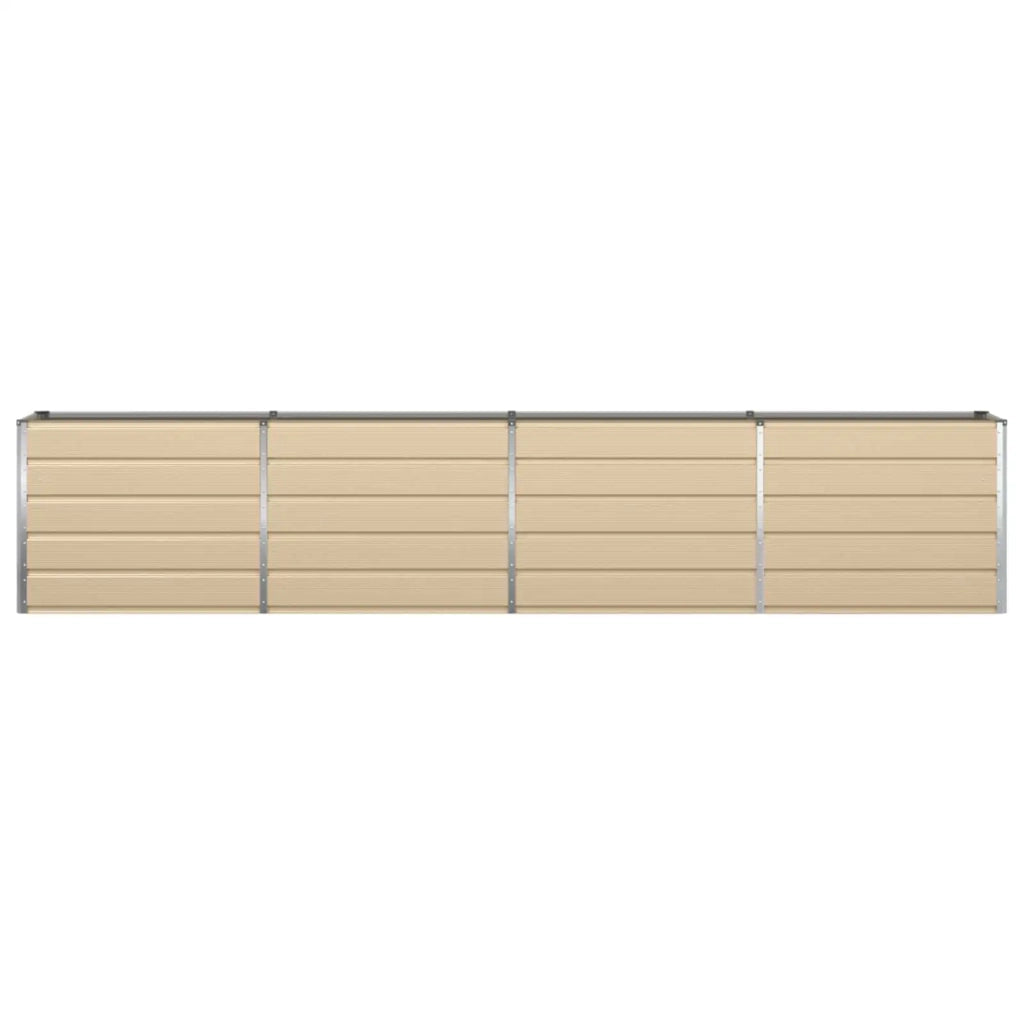Fioriera Avorio 480 x 50 x 45 cm Acciaio zincato