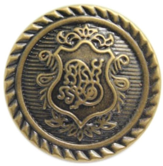 Knopen metalliche - 25 mm - Copero - per cucire - DIY - Bronzo - 20 pezzi
