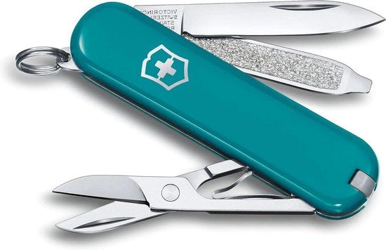 Taschenmesser Classico per Montagna - 7 Funzioni Lama Scossa Ferra - Piccolo