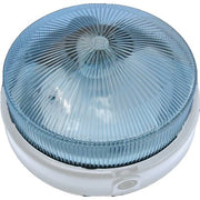 PLAFONIERA PPL + VETRO TONDA - BIANCO VOLT 230 W MAX 60 E27 CM 23 H.CM 10- 2 pezzi