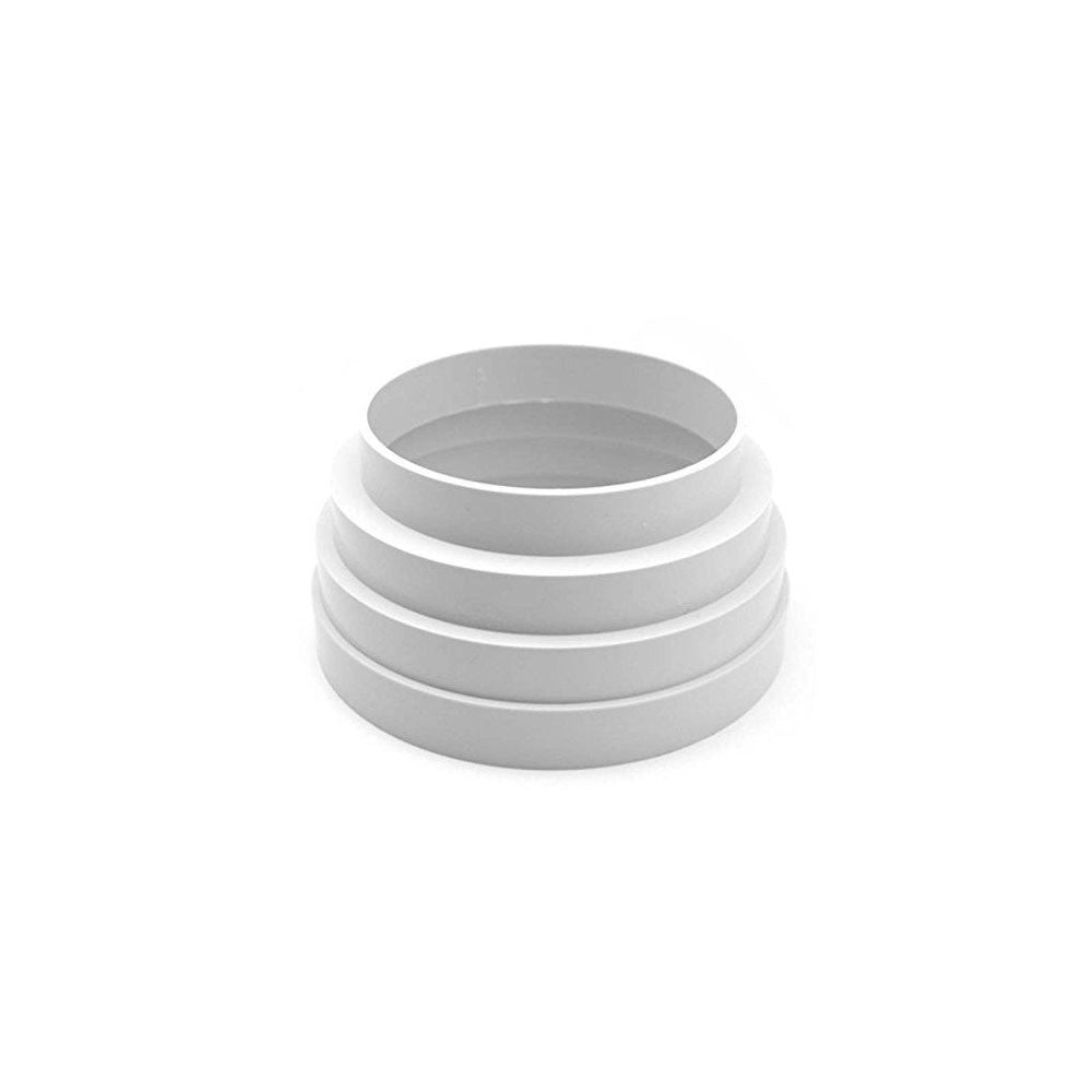 First m 96mm x f 125mm cono riduzione a gradini per tubi aerazione cappa