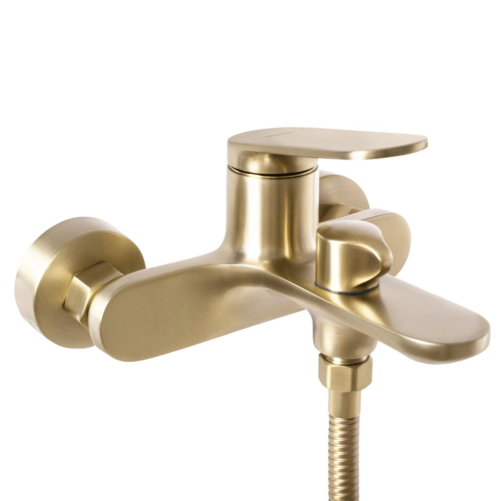 Rubinetto Da Vasca Rea Marco Brush Gold