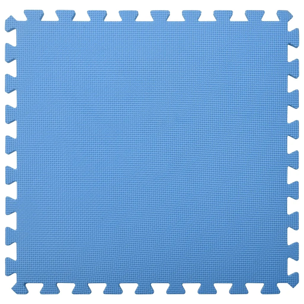 Tappetino a Incastro 6 pz 2,16 m² in Schiuma EVA Blu 92464
