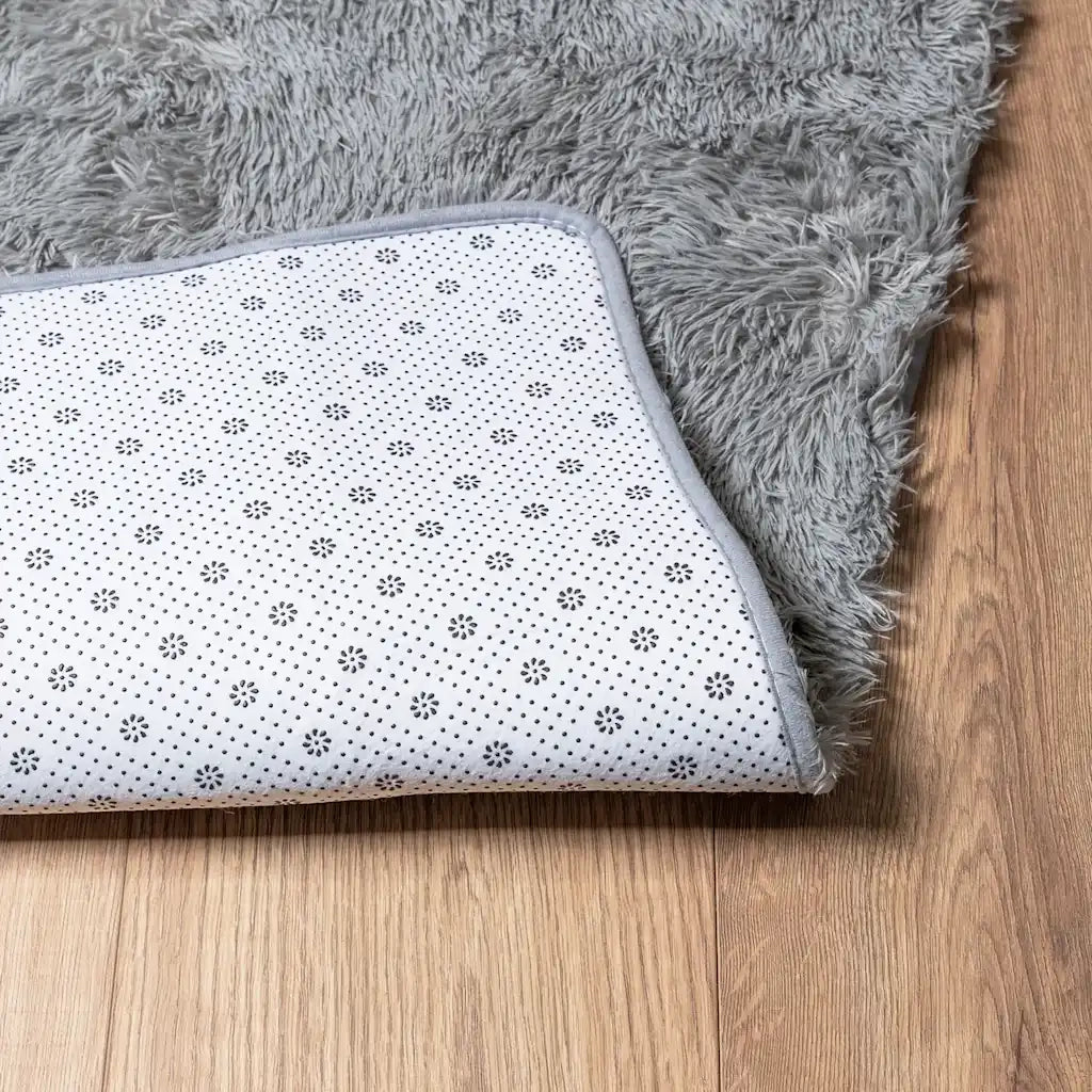 vidaXL Tappeto Shaggy a Pelo Lungo NAVARRA Grigio Chiaro 200x290 cm