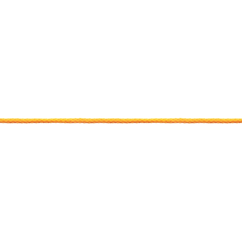 Treccia per veneziana in polipropilene Ã˜ 3 mm. giallo 250 mt.