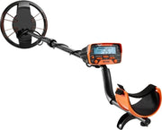 Metaaldetector Professionale - Alta precisione - Sottoacqua e sotterraneo - Schermo LCD - 7 modalità - Chip DSP - 10in bobina - Nero e arancione