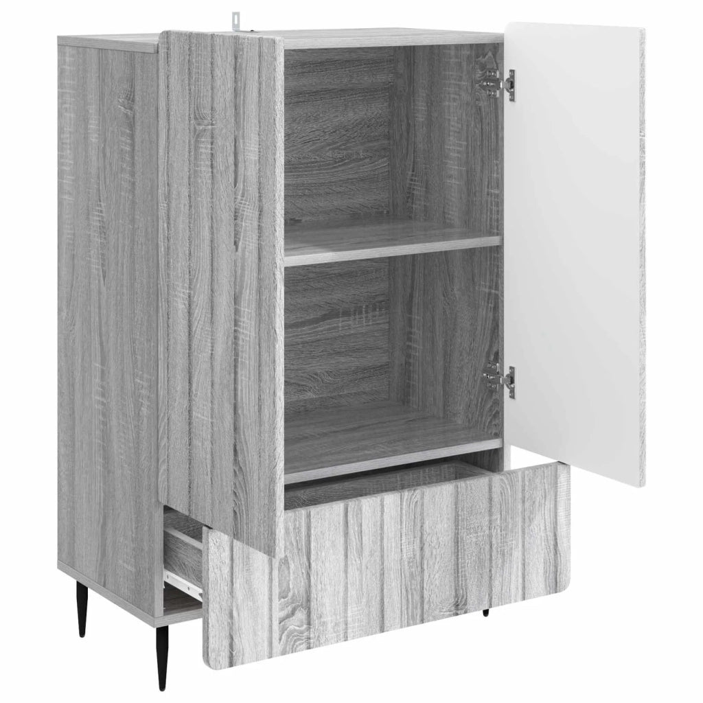 Credenza Grigio Sonoma 66 x 34,5 x 97 cm Legno ingegnerizzato 894441