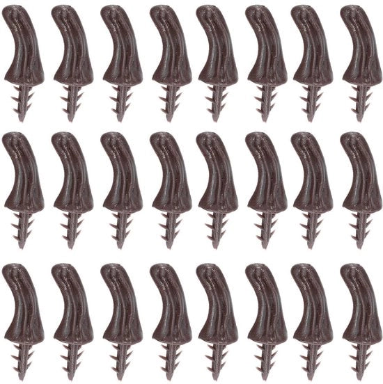 Pomponi di stoffa da 100 pezzi - Decorazione per Halloween - Versatili per DIY - Disegno realistico