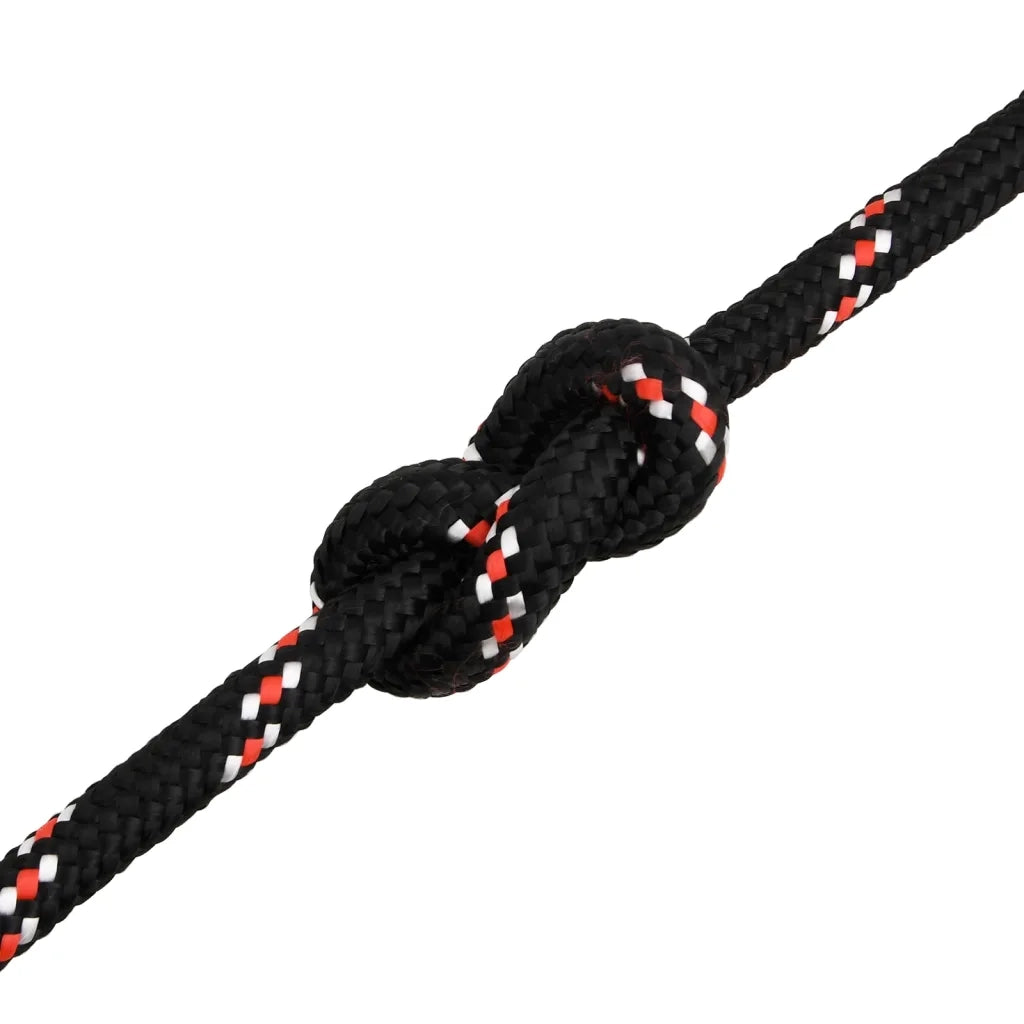 Corda Nautica Nera 16 mm 25 m in Polipropilene cod mxl 53779
