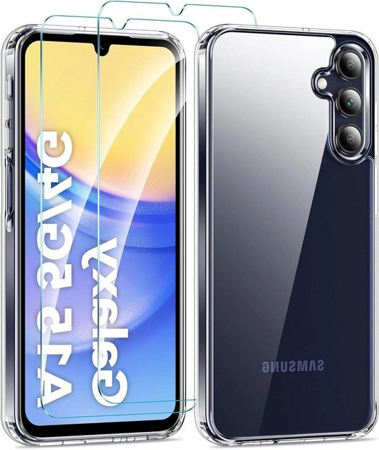 Hoesa con Protezione Schermo e Protezione Schermo Anteriore per Samsung Galaxy A15 5G
