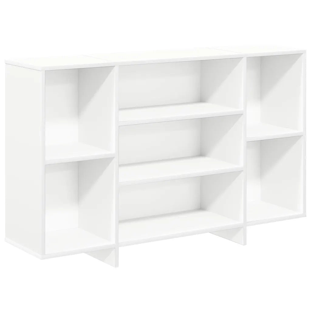 Credenza Bianca 120x30x75 cm in Legno Multistrato cod mxl 25431