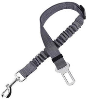 Cintura di sicurezza per cani per l'auto - lunghezza regolabile cintura di sicurezza per cani - 2 pezzi - cintura di sicurezza con assorbimento elastico di shock e forte gancio - larghezza 2,5 cm, lunghezza totale regolabile 47-70 cm