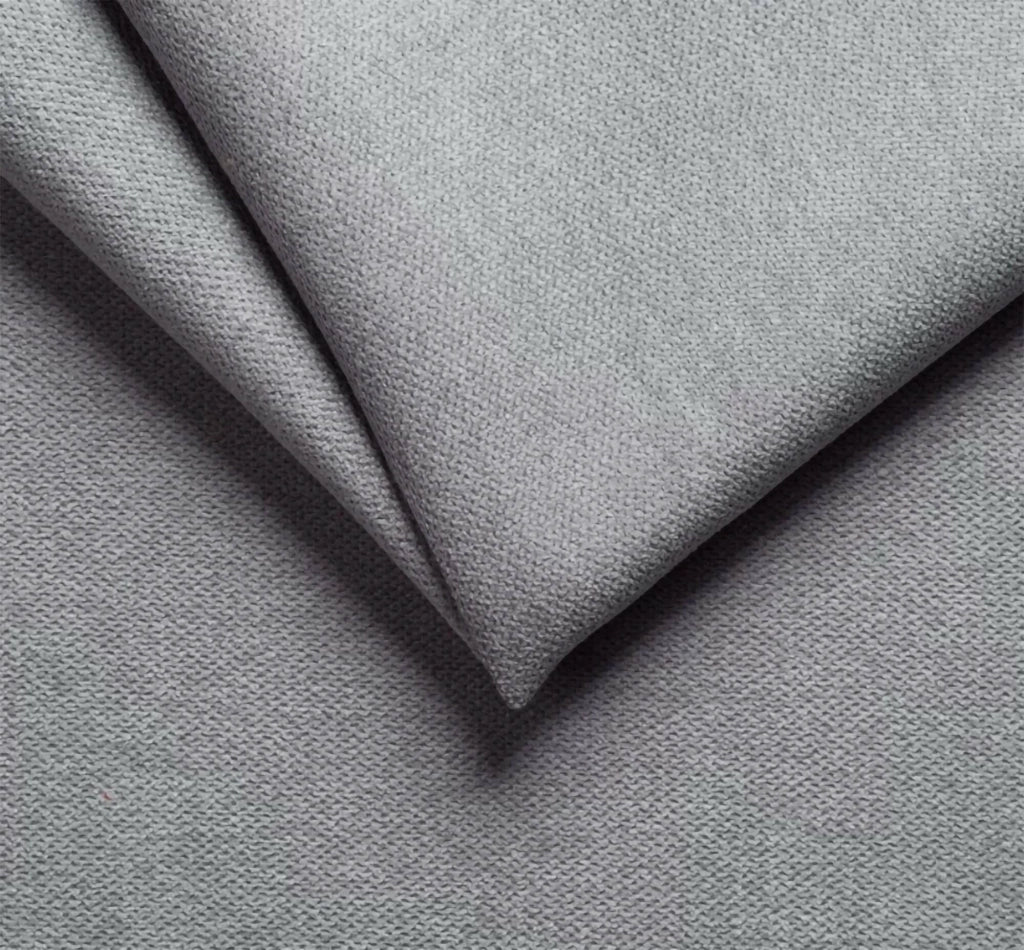 Vigonovo, Divano Fisso con Penisola Sfoderabile Made in Italy, 280x160 cm Grigio