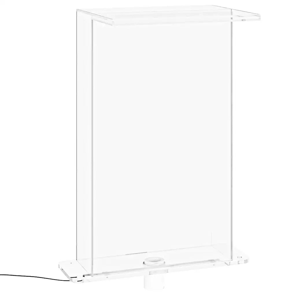 Fontana da Piscina con LED RGB in Acrilico 51 cm CFW5325190