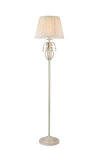 Lampada da terra Elegant in Metallo Brionia Beige