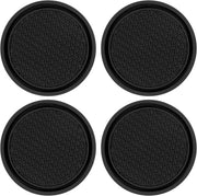 Set di 4 mattonelle antiscivolo universali in PVC nero | Antiscivolo | Accessori auto