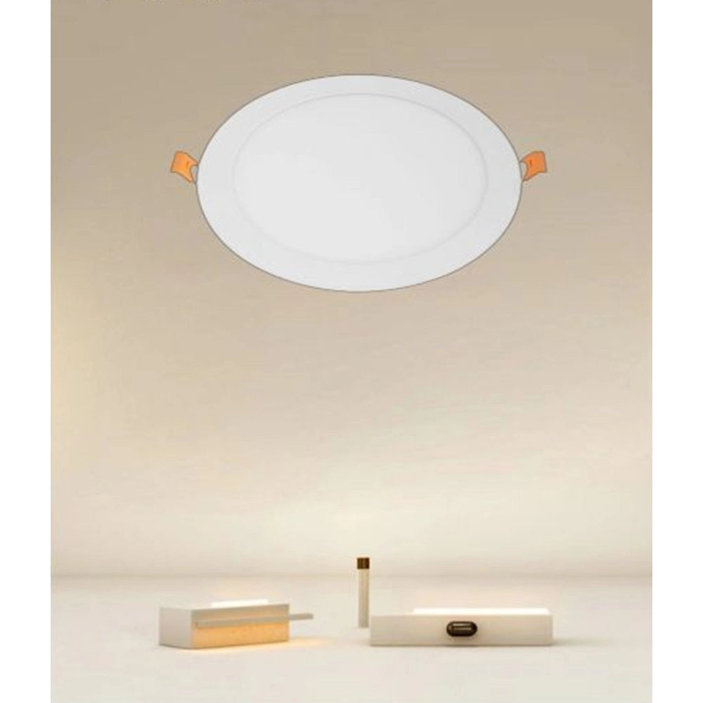 Trade Shop - Pannello Led 18watt Da Incasso Rotondo Bianco ø225mm Luce 3000k-6500k Ip20 00045 -