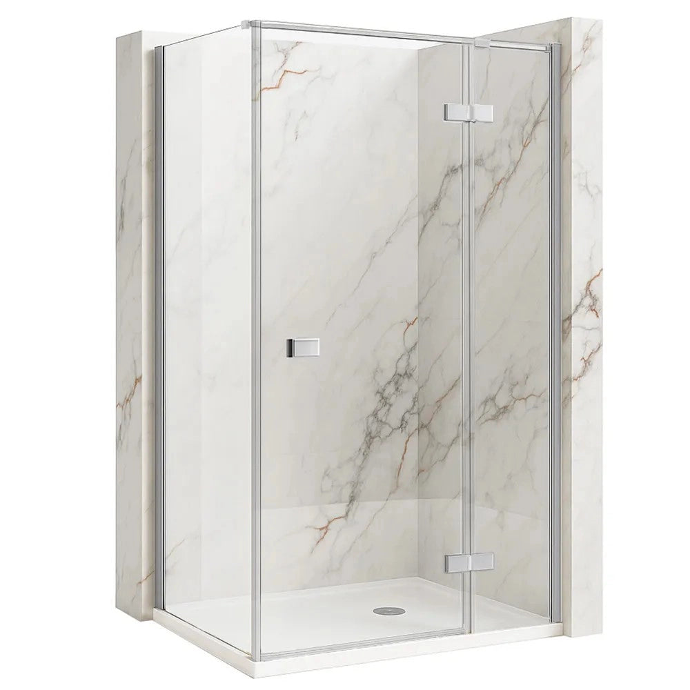 Cabina Doccia Rea Atlas 120x100 Chrome sinistra