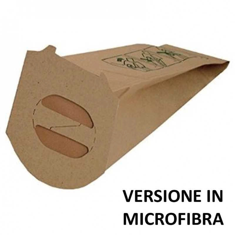 5PZ SACCHETTI MICROFIBRA SCOPA ROWENTA ZR680 SLIM LINE CLIO GISOWATT - ROWENTA