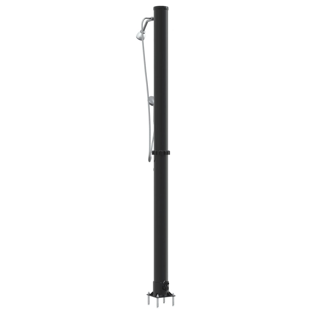 Doccia Solare All'aperto con Soffione Portatile 217 cm 20 L