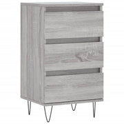 Buffet credenza cassettiera armadio mobile contenitore organizer cucina soggiorno Sonoma 40 x 35 x 70 cm legno ingegnerizzato grigio 02_0036354