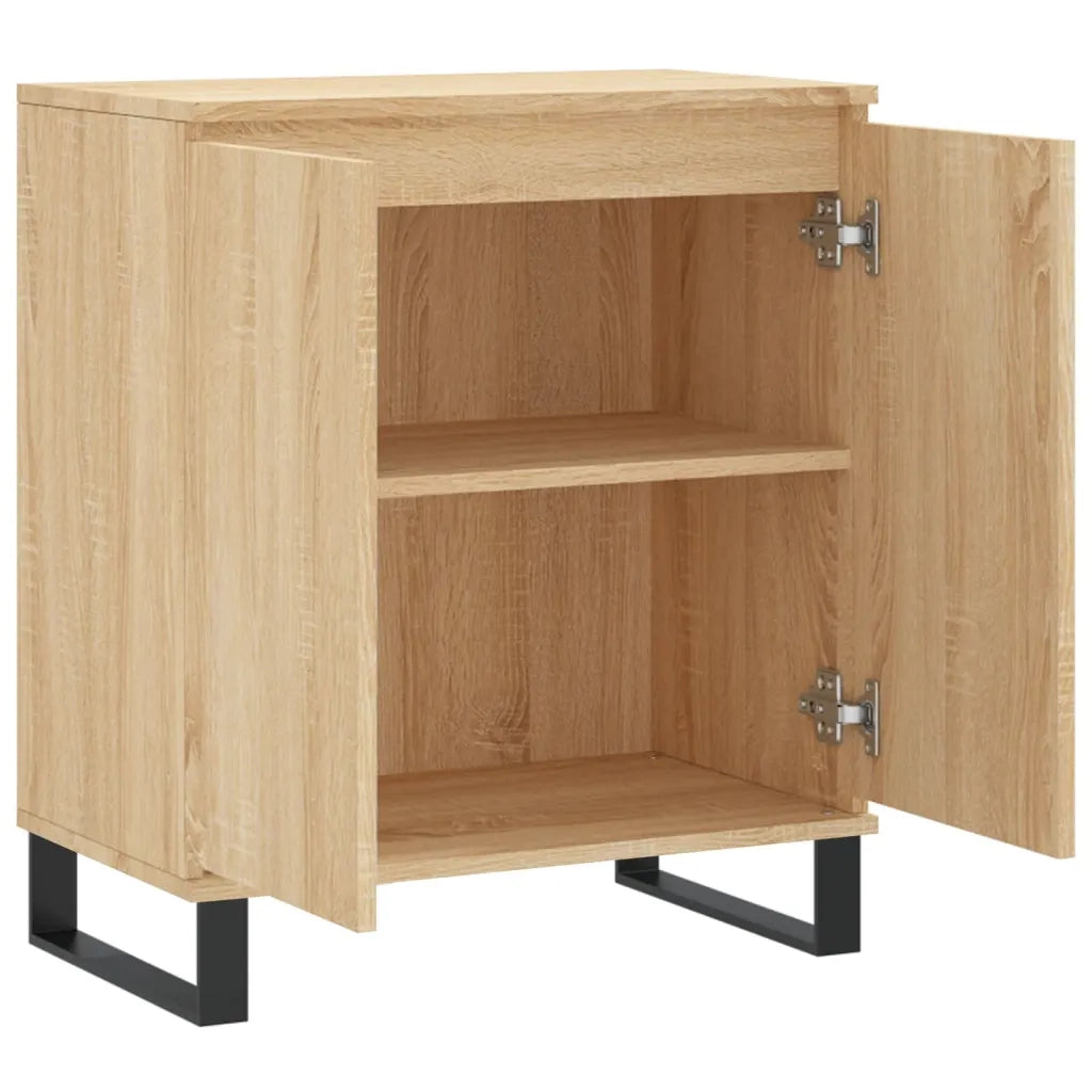 Credenza-Buffet-Armadio da cucina Rovere Sonoma 60x35x70 cm in Legno Multistrato 998872