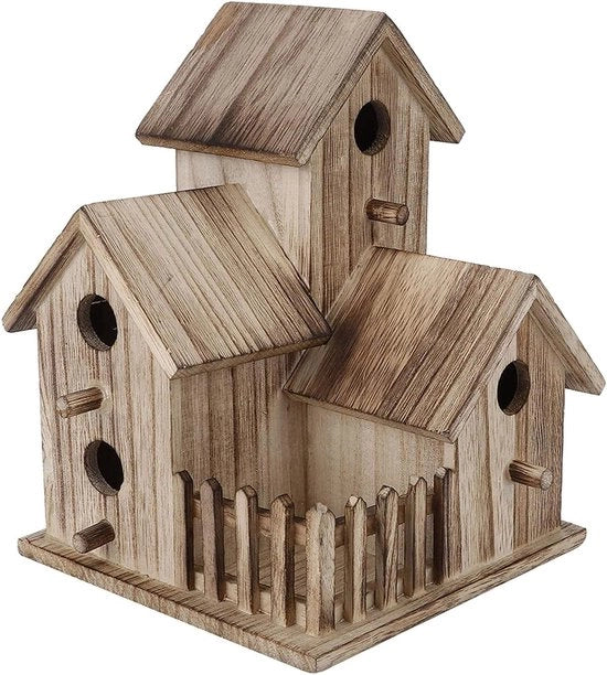Decorazione per Giardino Casa per Uccelli per Gabbiani in Legno