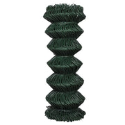 Recinzione a Rete in Acciaio 1x15 m Verde 140344