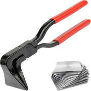 90° affettatrice a lama larga 60 mm - attrezzi per la raccolta rifiuti con maniglia anti-slip - attrezzo per tetti collaudato per fai da te - rosso .