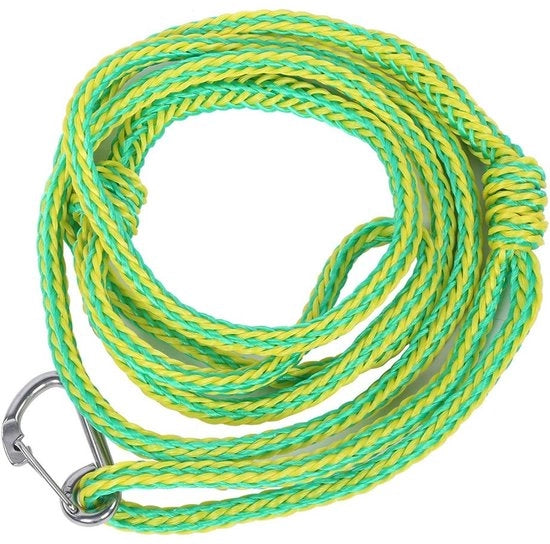 Cavo di ormeggio 2000 lb resistenza - Cavo in PE - Doppie catene in nylon - Assorbe gli urti - Facile da utilizzare - Elasticità controllabile