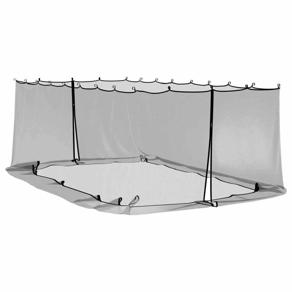 Rete per zanzare per gazebo 220 a maglia 220 mesh Nero 42033547
