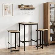 Sgabello da bar 2 pcs Rovere Sonoma 40 x 32 x 64 cm 8006184