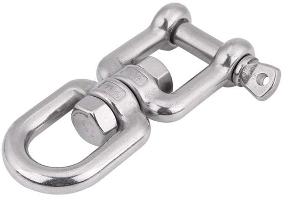 Fermo 12mm - Anello di fissaggio - Rvs - Duraturo - Anticorrosione - Installazione facile - Gancio