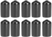 Accessori per Biliardo - Asta per Keu-tip - 10 Pezzi - Gomma - Accessorio per Snooker - 10 mm - Protezione contro Polvere e Danni - Protezione per Keu