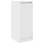 Scarpiera | Mobile per scarpe Bianca 29,5x34x76 cm in Legno Multistrato