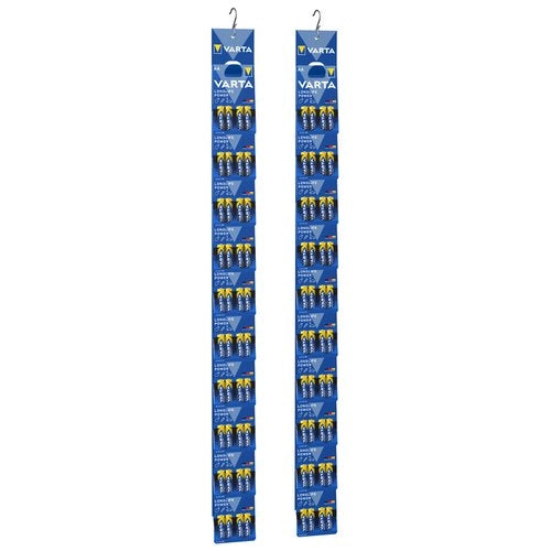 Espositore batterie varta 97600121811 longlife power clipstrip