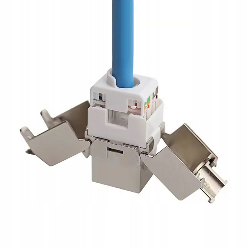 Modulo Keystone RJ-45 STP FX-RJ45-6A-16 – Categoria 6A Classe EA | 500 MHz, 10 Gb/s