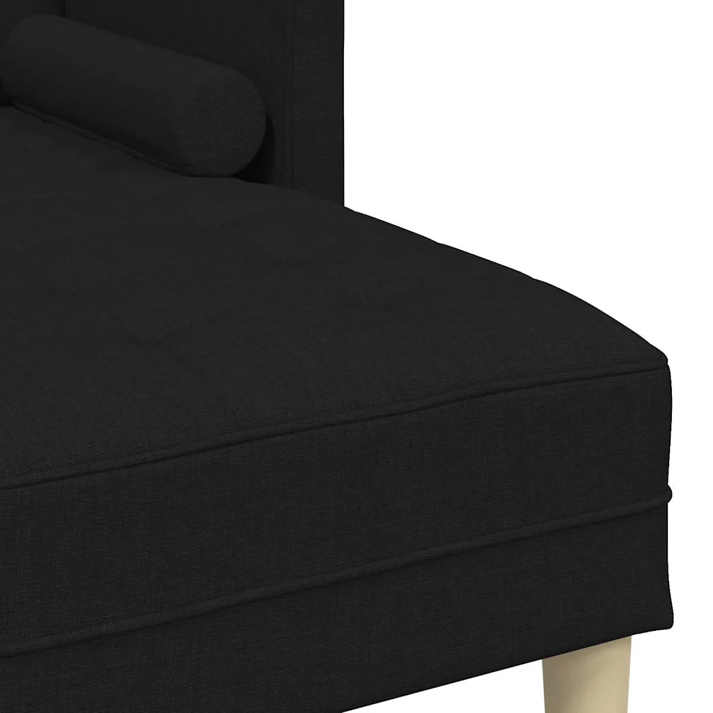 Set di divani con cuscino Nero Poliestere 42001915