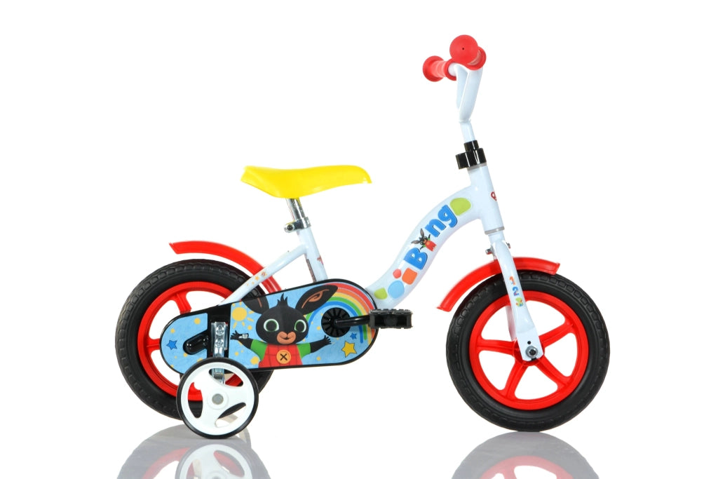 BING 10", bicicletta per bambini, bici bambino, adatta a bambini tra i 2 e i 4 anni, per altezza tra 78 e 90 cm, con acc