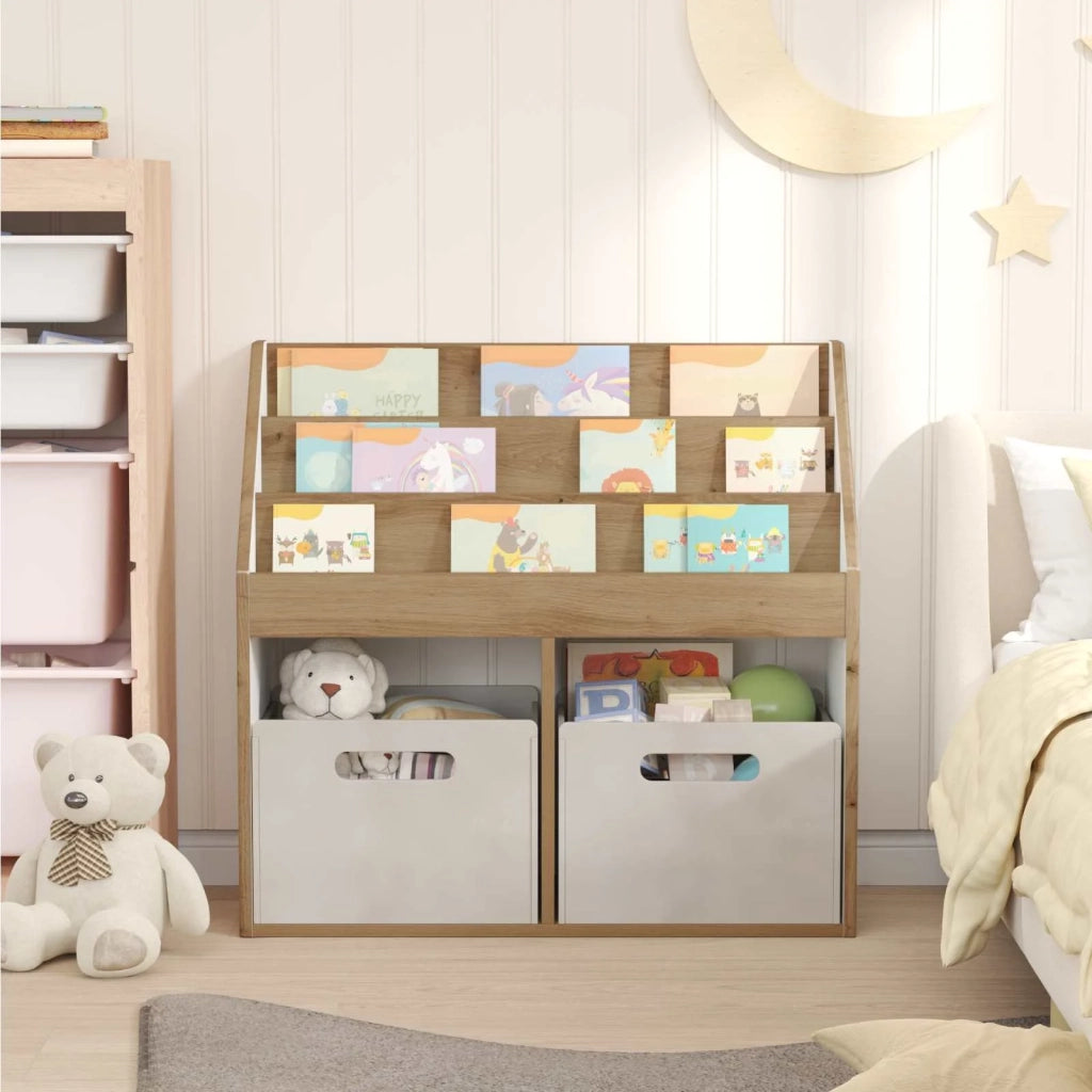 Libreria per Bambini Rovere artigianale 72,5 x 29,5 x 69 cm 892388