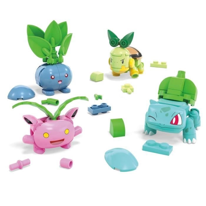 MEGA Pokémon - Allenatore di Pokémon Pianta - Set da costruzione HWR77