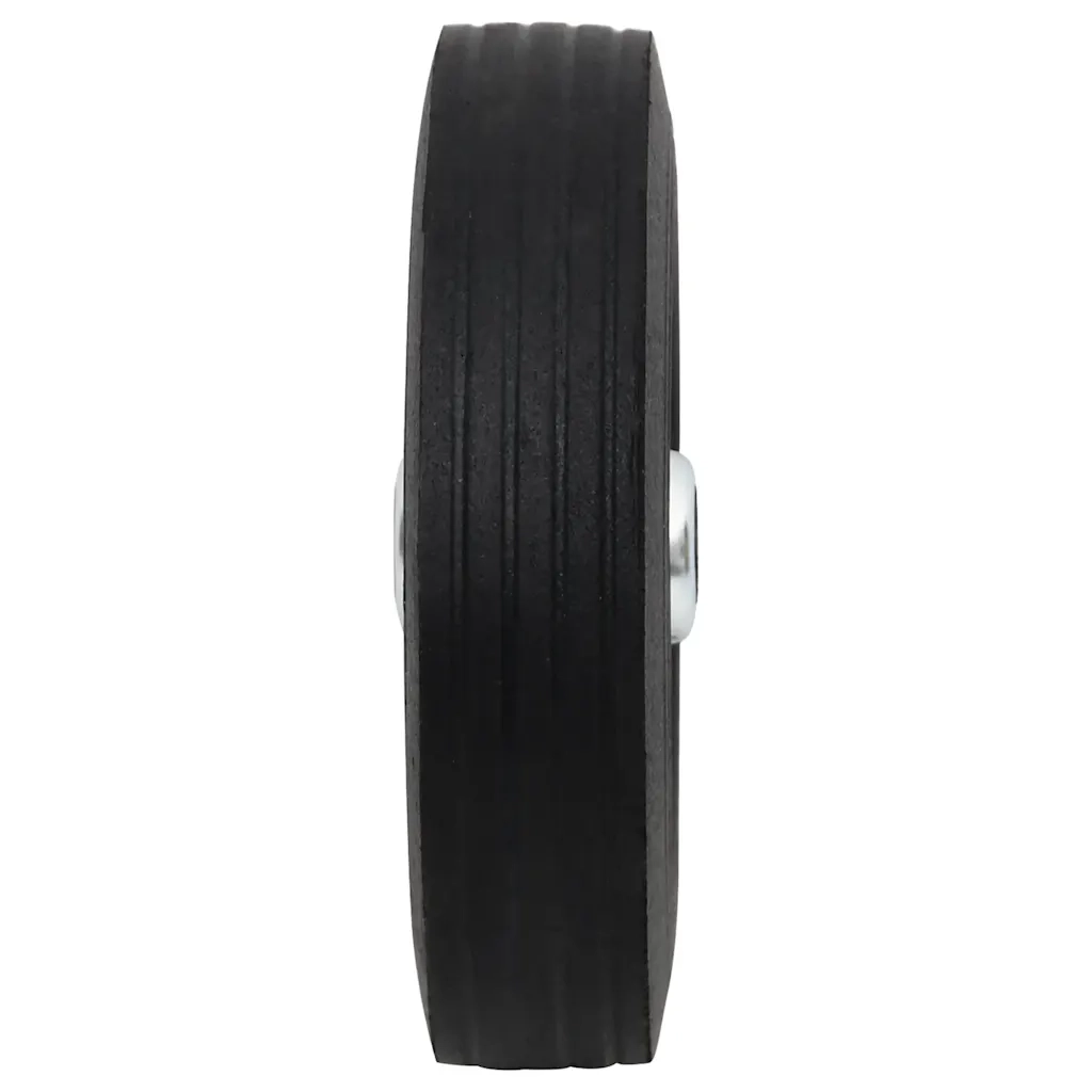 Ruota per Ruotino ?20x5 cm Gomma Massello e Acciaio CFW7552881