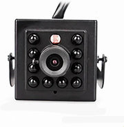 CCTV HD 4MP Mini Camera IP Verborgen Groothoek Kleine Camera di Sorveglianza P2P Visualizzazione Remota 940nm Invisibile 10 stks LED Infrarosso 10 m Visibilità Notturna H.265/H.264 Detettore di Movimento