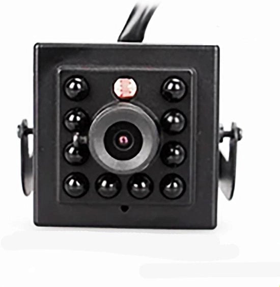 CCTV HD 4MP Mini Camera IP Verborgen Groothoek Kleine Camera di Sorveglianza P2P Visualizzazione Remota 940nm Invisibile 10 stks LED Infrarosso 10 m Visibilità Notturna H.265/H.264 Detettore di Movimento