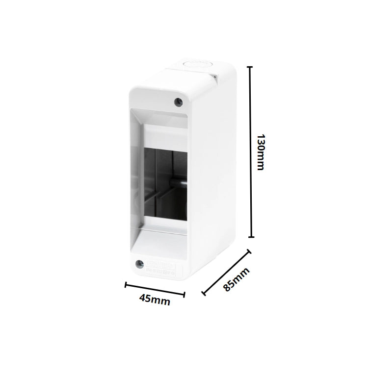 Gewiss centralino parete 2 moduli ip40 gw40022