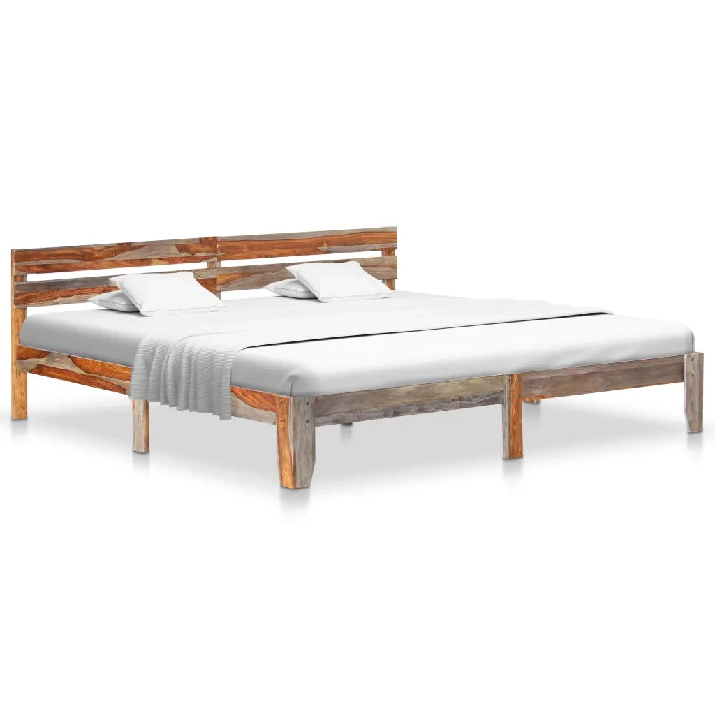 Giroletto in Legno Massello di Sheesham 200x200 cm cod mxl 58818