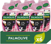 SET 6 PALMOLIVE BAGNOSCHIUMA THERMAL SPA SILKY OIL 220 ML